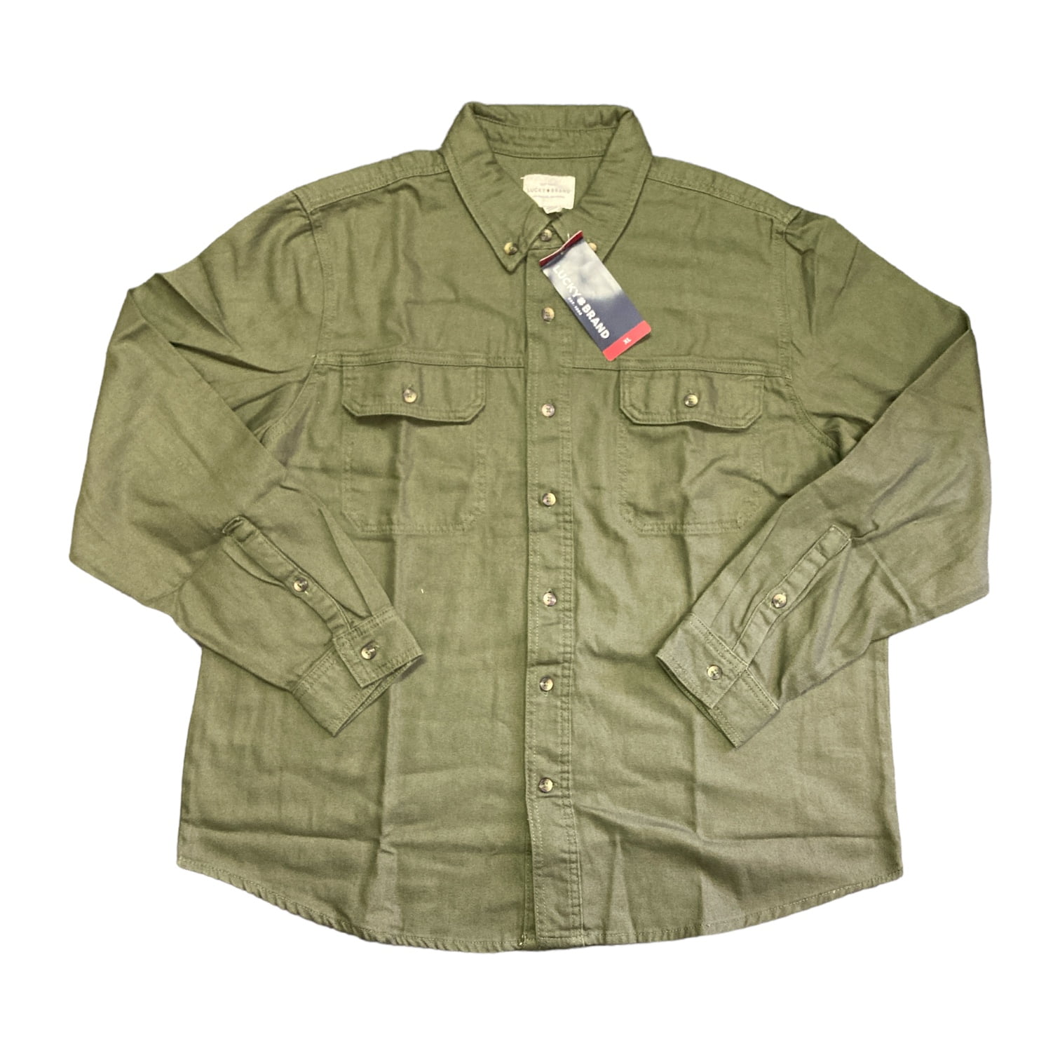 Levi Strauss Signature Men's Relaxed Workwear Utility Shirt Jacket