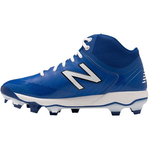 New Balance Men s 4040V5 Tpu Mid Molded Cleats Royal White Medium 11 Walmart