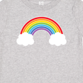 thumbnail image 4 of Inktastic Rainbow with Clouds Boys or Girls Baby T-Shirt, 4 of 5