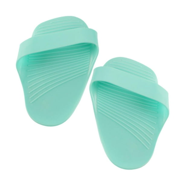 2 guantes antideslizantes para levantamiento de pesas con mancuernas para mujer, para gimnasio y dominadas. Azul claro