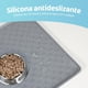 thumbnail image 5 of Tapete de Silicona Antideslizante para Comida de Gatos y Perros 47 x 30 cm Gris Impermeable y Fácil, 5 of 9