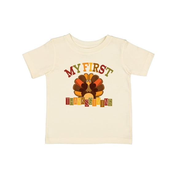 Inktastic First Thanksgiving Turkey Boys or Girls Baby T-Shirt
