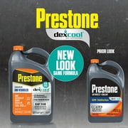 Prestone DEX-COOL Antifreeze+Coolant for GM Vehicles; Extended Life -1 gal- Ready to Use, 50/50