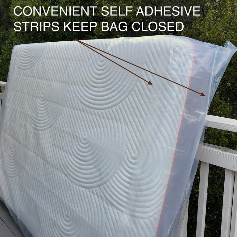 mattress bag sealing technique packing tape