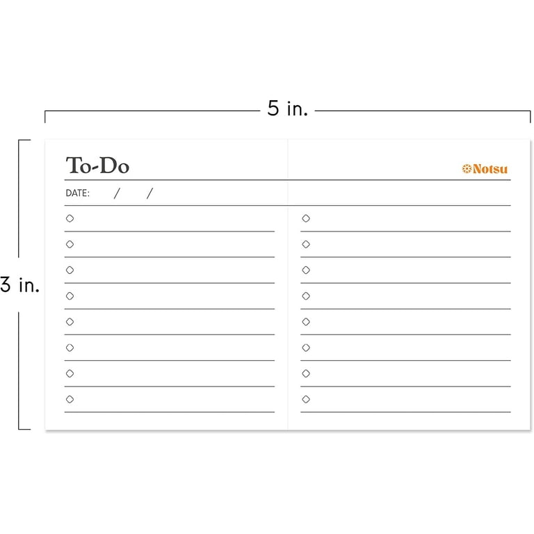 notsu-to-do-list-foldable-scored-index-cards-3x5-pack-of-50-thoughtfully-designed-double-sided-planner-notecards-for-personal-productivity-and-professional-organization-walmart-com