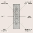 thumbnail image 3 of JONATHAN Y MODERN PERSIAN 2 x 8 Runner Rug, Rosalia Cottage Medallion - Ivory/Gray, MDP401B-28, 3 of 9