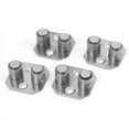 thumbnail image 1 of 4pcs Dual Axis Hanging Pulley Guide Rail Positioner for Sliding Door, 1 of 3