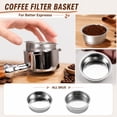 thumbnail image 2 of Coffee Filter Basket Stainless Steel for Espresso Machine Single Pack Kitchen Accessory, 2 of 5