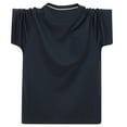 thumbnail image 4 of yillto Big and Tall Shirts for Mens Cotton Short Sleeve Loose Tshirts Summer Crew Neck Breathable Causal Tee, 4 of 6