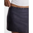 thumbnail image 4 of No Boundaries Grommet Faux Leather Mini Skirt, Women’s XXS-XXL, 4 of 5