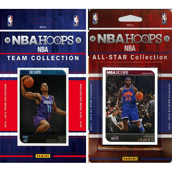 Nba Charlotte Hornets Licensed 2014-15 Hoops Team Plus All-Star Set Brown One Size