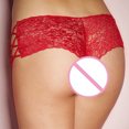 thumbnail image 3 of Black and Friday Deals 2023 Clearance under $5 JINMGG Womens Plus Size Clearance $5 Plus Size Lingerie Erotic Panties Women Lace Hollow Out Briefs Underwear Red L, 3 of 7