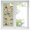 Pink, variant on Sage Green Floral Window Privacy Film, Spring Flowers Leaves Farmhouse Static Cling UV Sun Blocking Heat Control Window Tint Day and Night, Non-Adhesive One Way Windows Privacy Cover 17.7''x39.3''
