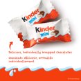 thumbnail image 2 of KINDER CHOCOLATE Mini, Halloween Chocolates, 55 Individually Wrapped Milk Chocolates Per Bag, 2 of 7