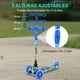 thumbnail image 3 of Monopatin Scooter para Niños de 2 a 5 Años Hurtle, 3 Ruedas con Luces LED, Mini Kickboard con Freno, Manillar Ajustable de 63 cm a 71 cm, Antideslizante, Patin del Diablo, Graffiti, 3 of 7