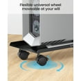 ORICO Gaming PC Tower Stand with Wheels Mobile CPU Stand Black Stand