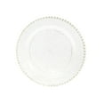 thumbnail image 7 of BalsaCircle 10 Clear Gold 13 in Round Plastic Charger Plates with Beaded Rim Party Tableware Wedding Events Decorations Supplies, 7 of 7