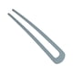 thumbnail image 5 of Palillos para el cabello en forma de U Qarigey Gris 10Conjunto Metal moderno, 5 of 6