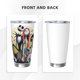 thumbnail image 3 of Vaso de 20 oz de Pesadilla antes de Navidad, taza de viaje de café con aislamiento al vacío de acero inoxidable, taza de café, taza de viaje con tapa, taza térmica para exteriores, 3 of 8
