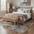 thumbnail image 4 of DEORAB 2x3 Area Rugs for Living Room, Low Pile Lightweight Easy Clean Soft Machine Washable Rugs, Non Slip Doormat, Rug for Bedroom, Front Door and Bathroom, 4 of 5