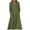 Army Green, variant on Lenago Maxi Dresses for Women Casual Solid Color Dress with Long Sleeves V-Neck Long Dress Half Buttons Plus Size Comfy Dress Oversize Fitted