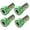 Green-Patterned, variant on Screwdriver Head Magnetic Ring, Magnetizer Screw Removable for Hex Screwdriver and Power Bit, 2024 Multipack Magnetic Screwdriver Screw Ring Holders Household Tool
