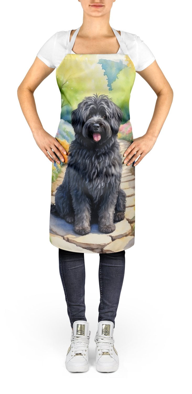 Yorkshire Terrier Spring Path Apron
