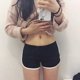 thumbnail image 5 of Pantalones cortos deportivos de verano para mujer, mallas elásticas de cintura alta de encaje perfecto, Push Up, entrenamiento de gimnasia, mallas de gimnasio, pantalones cortos con bolsillo, 5 of 5