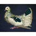 thumbnail image 2 of Fab Funky 14x12 Black Ornate Wood Framed with Double Matting Museum Art Print Titled - Butterfly Dove, 2 of 4