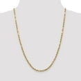 thumbnail image 2 of 14K Yellow Gold bracelet Rope chain Diamond-cut 24 in 3 mm, 2 of 5