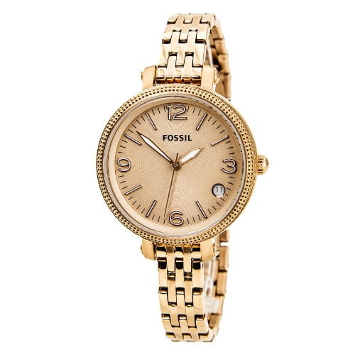Fossil ES3182 Heather Mid-Size Stainless Steel Watch Rose