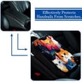 thumbnail image 5 of Cat Soft Comfortable Furry Printed Car Armrest Pad Armrest Accessories Car Armrest Cover 12.5x8.2 Inch, 5 of 6