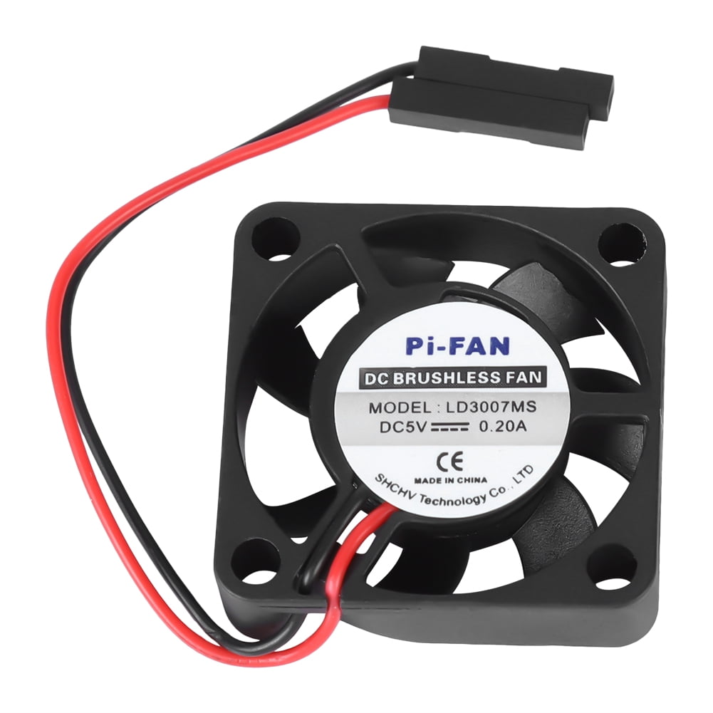 Mgaxyff Mini Cooling Fan, Fast Heat Dissipation Transparent Enclosure