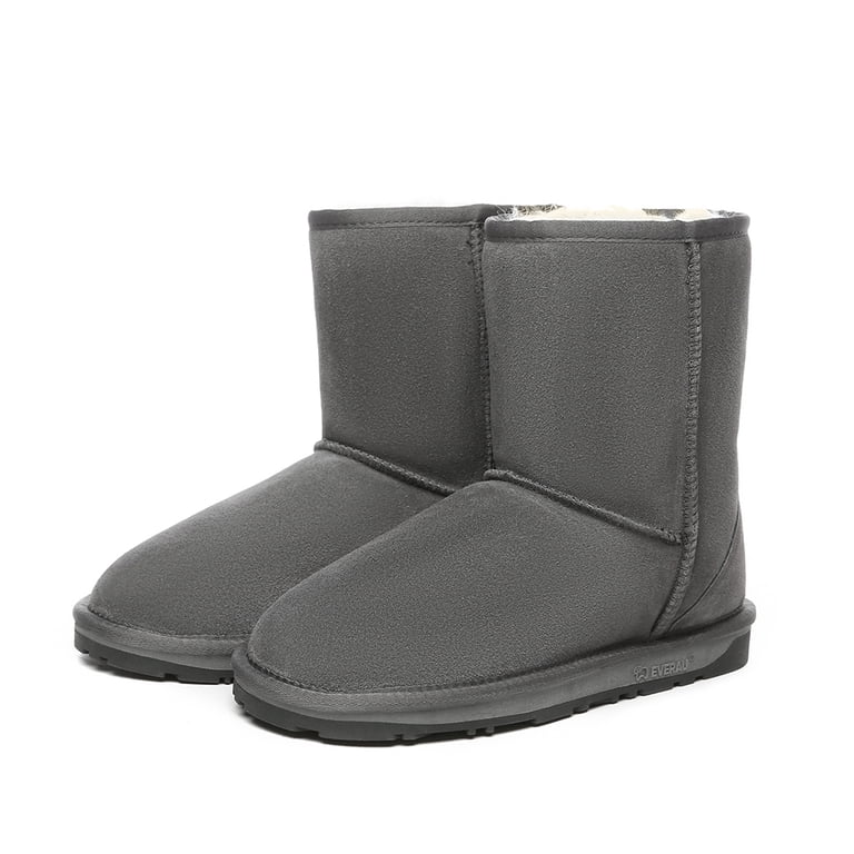 EVER AU Men Kookaburra Short Classic Boots - Grey - Walmart.com display picture 1