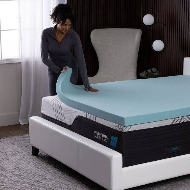 PerformaSleep Lux 3” Performance Mattress Topper, Assorted Sizes