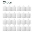 thumbnail image 2 of Yeacher 24pcs Simulation Flameless Tea Candles LED Candle Lights for Wedding Anniversary, 2 of 7