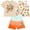 Sand / blue-orange ombre, variant on Disney Toy Story Woody Buzz Lightyear Bullseye T-Shirt, Tank Top and French Terry Shorts 3 Piece Outfit Set Toddler to Big Kid