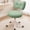Green, variant on COOLHUT Vanity Chair with Bow Back, Teddy Fabric Makeup Chair, Girls Desk Chair, Vanity Stool Rolling Chair for Kawaii Bedroom, Study Room, Beige
