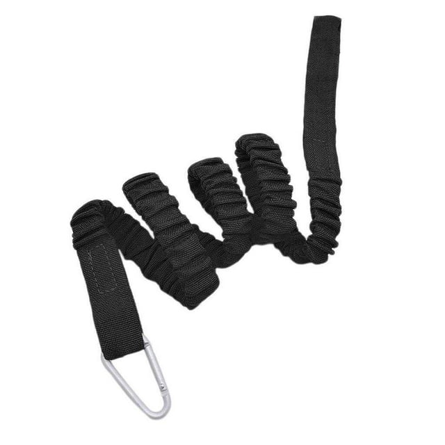 tredstone Laisse de Pagaie de Kayak Réglable Support de Cordon de Sécurité pour Bateau SUP Noir