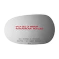 thumbnail image 3 of Fits 03-08 Jag S-Type / 02-08 Jag X-Type Right Passenger, Convex, Replacement Mirror Glass Lens with Adhesive, USA, 3 of 6
