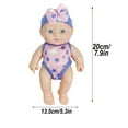 thumbnail image 2 of Soothing Simulation Doll Vinyl Toy adult Soft Gift adult Playtime Figure with Removable Swimsuit, 2 of 2