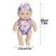 thumbnail image 2 of Juguetes de piscina, juguetes para bebés, juguetes para niños pequeños, muñeca de simulación relajante, muñeca de vinilo, juguete suave para niños, regalo, juguete para niños, una muñeca, 2 of 2