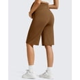 thumbnail image 2 of G4Free BareFeel Maternity Bermuda Shorts Over The Belly Loose Wide Leg Pregnancy Shorts Casual Work, 2 of 8