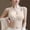 #214-Beige, variant on Wowcloth Women's Push-Up Sports Bra, Wire-Free Solid Color with Side Support for Fitness and Daily Use