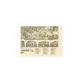 thumbnail image 2 of Historic Panoramic View - Vineland New Jersey - Bailey 1885 - Vintage Wall Art, 2 of 4