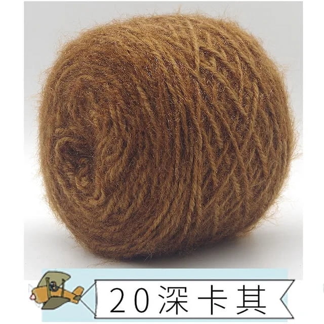 Colorful Hand Knitted Yarn DIY Handmade Thread Yarn For Hat Scarf Sweater Clothing Crochet Hook Weaving Thread About 150g