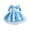Sky Blue, variant on LWavelet Elegant Princess Girl Dress Long Tulle Gown Flower Girls Evening Gown Dress