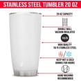 thumbnail image 5 of Mom Tumbler Personalized Gift For Mom From Daughter Mother Daughter Tumblers 20oz 30oz Coffee Travel Mug with Lid Birthday Mothers Day Christmas Presents For Moms Mommy, 5 of 6