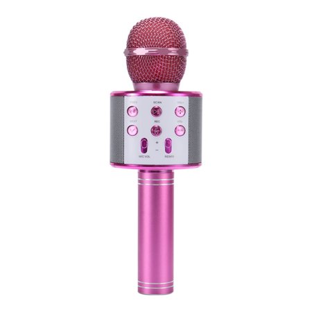 Jzenzero Wireless Karaoke Easyhold Microphone KTV Player Bluetooth Mic Speaker New