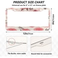 thumbnail image 4 of GZHJMY 2 Pcs License Plate Frame Romantic Roses License Plate Cover Universal Aluminum US Car Tag Frame with 2 Holes and Screws for Front & Back License Plate Decorative, 4 of 7